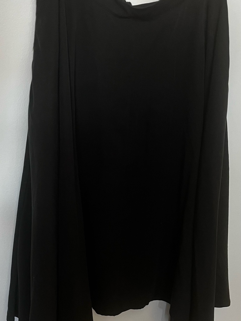 Saint + Sofia NWT Women's Black High-Low Midi “Noho” Skirt with Pockets! - Picture 8 of 11